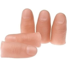 5Pcs Magic Trick Finger Tips Set, Stage Show Props, Prank Magic Kits and Accessories