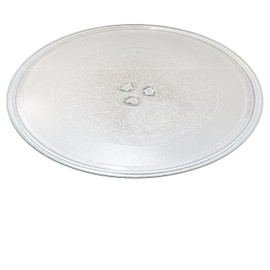HQRP 12-3/4 inch Glass Turntable Tray Compatible with Whirlpool 4358641 8172138 GH7155XHS0 MH6130XEQ1 MH6150XHQ0 MH7130XEB1 MH7135XEB0 MHE13XHB0 MT5111XDQ0 Microwave Oven Cooking Plate