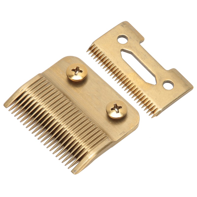 Hair Trimmer Replacement Blades Stainless Steel 2 Holes Clipper Blades