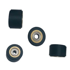 TOBEOME HQ Pressure Roller 4 x 11 x 16 mm Plotter Cutter Roller for GCC Rabit Pcut Mimaki Graphtec Iolion Cutting Plotter Pack of 5