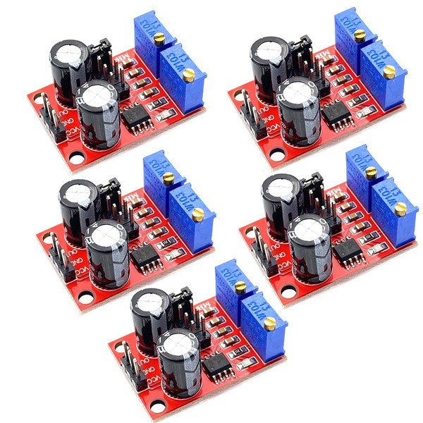KIRO&SEEU 5PCS DC5-15V 4.2V V-PP to 11.4V V-PP NE555 Pulse