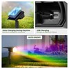 Kingsyard Solar Lights Outdoor Waterproof IP68, 47 LEDs 3 Lighting