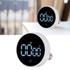 Desktop Timer Minimalist Round 3 Level Volume Adjustable Digital Countdown