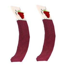 SEWACC Refrigerator Handle Cover Double-Door Fridge Gloves Protective Cloth Wraps for Kitchen Appliances Stylish Home Decor Easy to Clean Install Convenient Handle