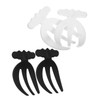 BIUDECO Pcs Salad Hands Forks Reusable Salad Claw Short Handle