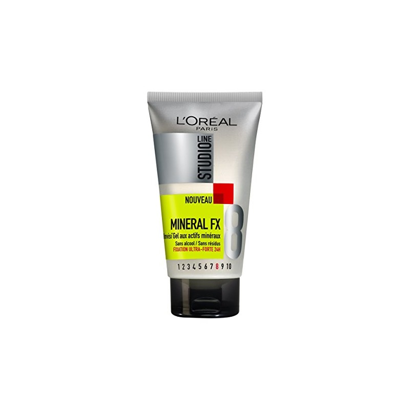 L'OREAL - Gel Coiffant - STUDIO LINE INVISI'GEL Mineral FX