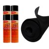 Polymat Heavy Duty 12ft x 45in Black S60 CARPET+4 CAN