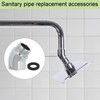 Hand Shower Adapter, 2 Pieces Angle Piece for Shower Head