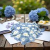 12Pcs Blue Preserved Dried Flowers Plant,Wide Applications Dried Pressed Flowers