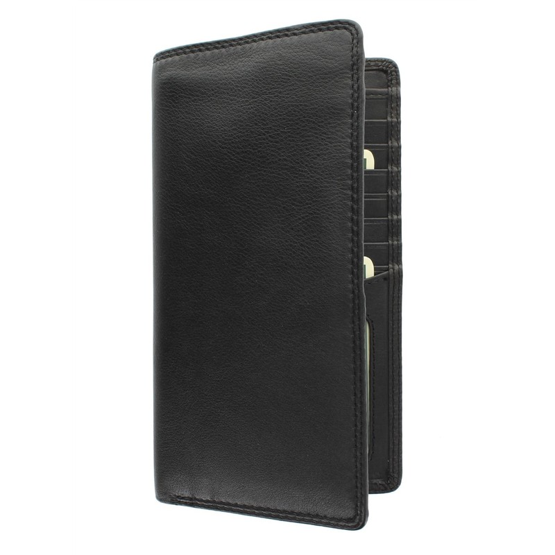 VISCONTI Heritage Collection Big Ben Gents Leather Jacket Wallet RFID