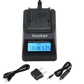 Kastar Fast Charger for Sony NP-FW50, BC-VW1, BC-TRW and Alpha 7, a7, a7R, a3000, a5000, a6000, NEX-3, NEX-5, NEX-6, NEX-7, NEX-C3, NEX-F3, SLT-A33, SLT-A35, SLT-A37, SLT-A55V, DSC-RX10