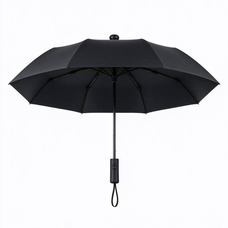 Compact Folding Umbrella for Travel – Automatic Open Design with