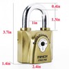 60mm High Security Heavy Duty Lock with Keys Gym Warehouse