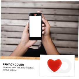 Gatuida 2pcs Webcam Cover Slide with Heart Pattern Privacy Shutter for Laptop Tablet Easy Slide Design to Prevent Peeping Durable Material for Lasting Use