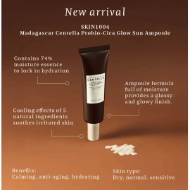 SKIN1004 Probio-Cica Glow Sun Ampoule SPF 50+ (50ml)