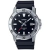 Casio MTP-VD01-1EVUDF Men's Black Dial Watch, stainlesssteel, Strap
