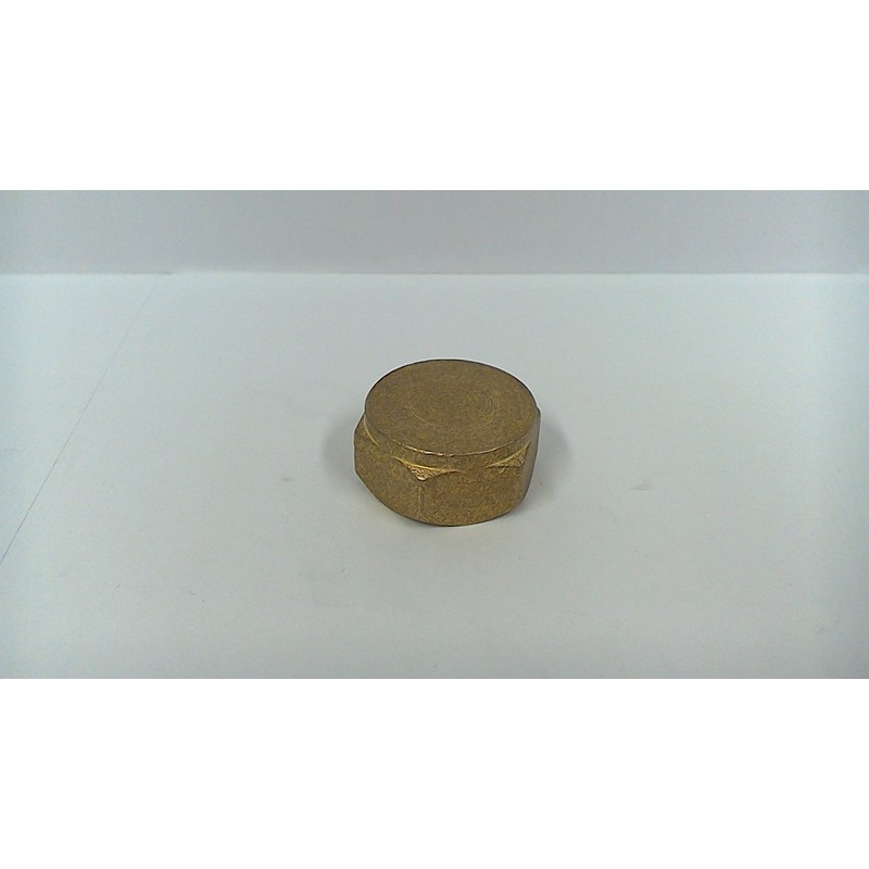 3/4" Brass Washing Machine Blanking Cap