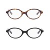 YAMEIZE Oval Blue Light Glasses Women Men - Small Anti
