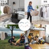 ZHEJIA Folding Hangers (4 Pieces) Hangers, Portable Hangers, Travel Hangers,