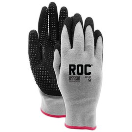 MAGID Heat Resistant Palm-Dotted Work Gloves, 12 PR, Nitrile Coated (Nitrix), Size 8/M, Silicone Free, Reusable, 13-Gauge (GP149)