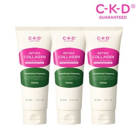 CKD Chong Kun Dang Health CKD Retino Low Molecular 300 Pore Cleansing Foam 150ml x 3 / CKD 종근당건강 CKD레티노 저분자 300 모공클렌징폼 150ml3개