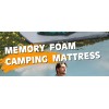 WESTTUNE NEW-Thick Memory Foam Camping Mattress Sleeping PadPortable Floor Mat