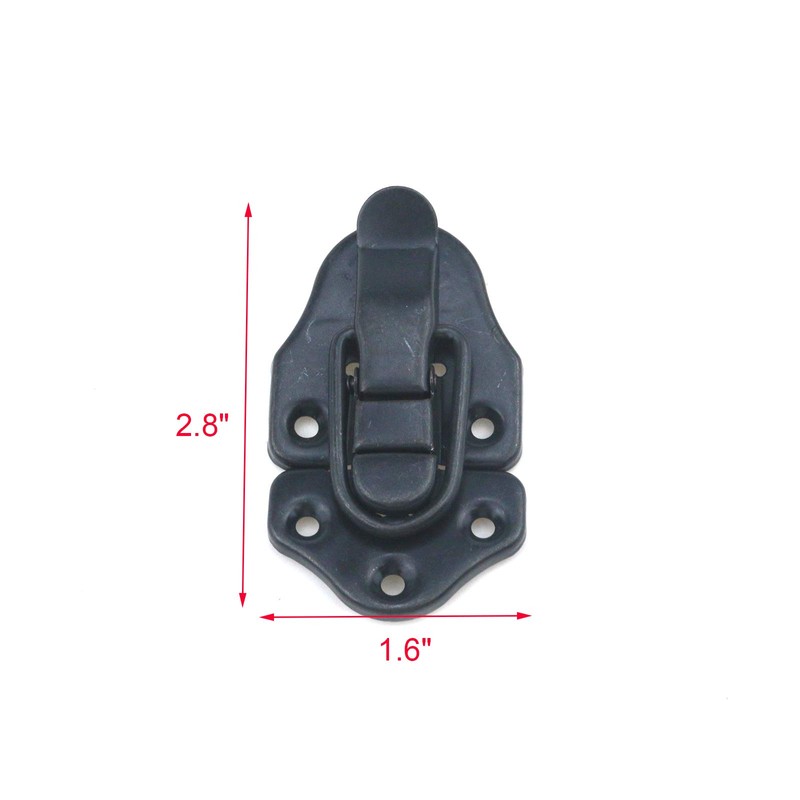 Geesatis 8 Pcs Metal Box Hasp Lock Toggle Latch Catch