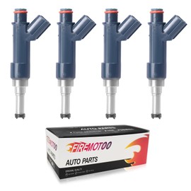 FIREMOTOO Fuel Injectors Set of 4 Compatible with 2011-2015 Lexus CT200h 2010-2015 Toyota Prius 2012-2015 Toyota Prius Plug-in/Prius V 1.8L Replace 23250-37020 12 Holes