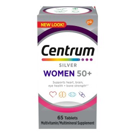 Multivitaminas Para Mujeres 50 Plus Centrum Silver 65 Tabls
