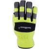 MAGID HandMaster High-Visibility Abrasion-Resistant Mechanics Gloves, 1 Pair, Size 8/Medium