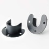 Sayayo Wardrobe Bracket Heavy Duty Stainless Steel Shower Rod Holder
