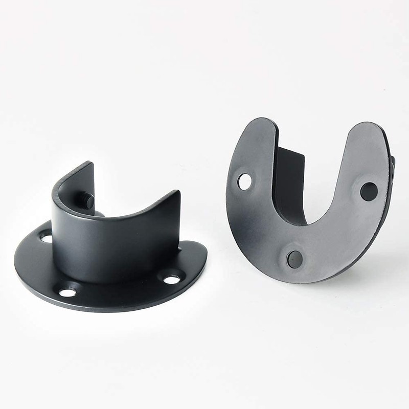 Sayayo Wardrobe Bracket Heavy Duty Stainless Steel Shower Rod Holder