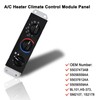 MuHize 55037473AB Heater Climate Control Module Panel, A/C Control Switch