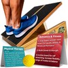 BAM Slant Boards for Exercise – Adjustable Wooden Calf Stretcher
