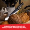 Slitzer Germany 10" Bread Knife, Black Handle