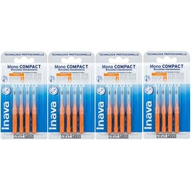 Inava Compact Mono Brushes Orange 1.2 mm Pack of 4 x 4 = 16