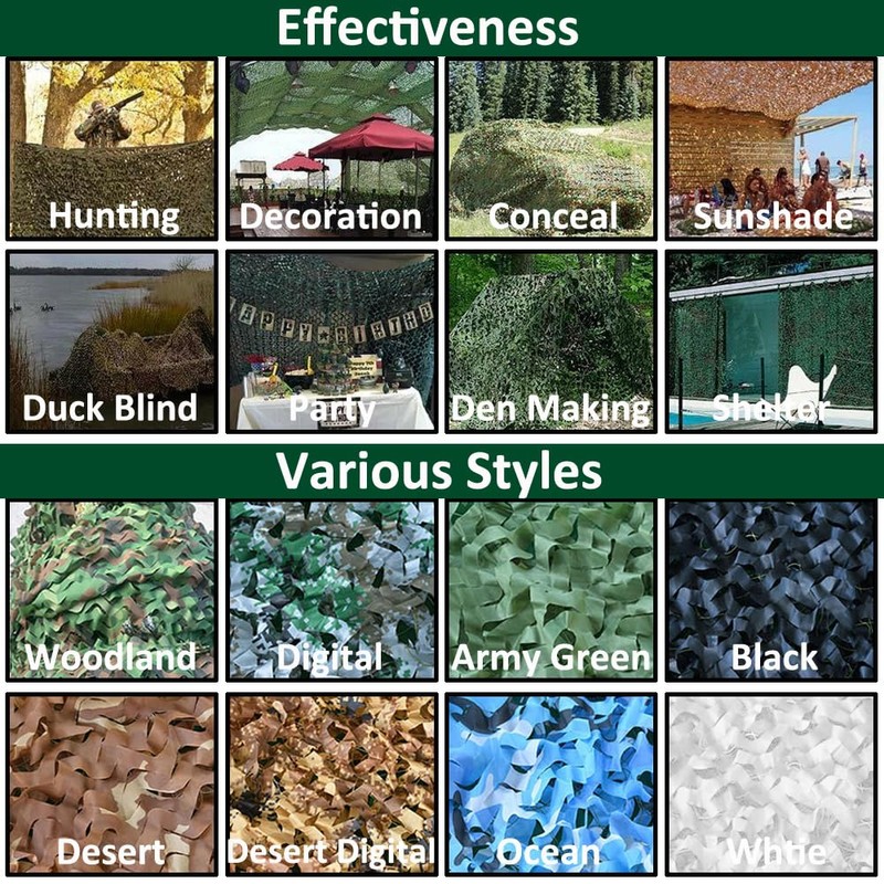MOCNT Camouflage Net Blue Ocean Camouflage Net Camouflage Net Hunting