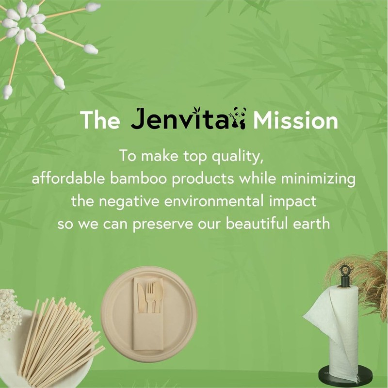 Everyday 100% Bamboo Compostable Napkins Disposable 250-Pack | Table Napkins