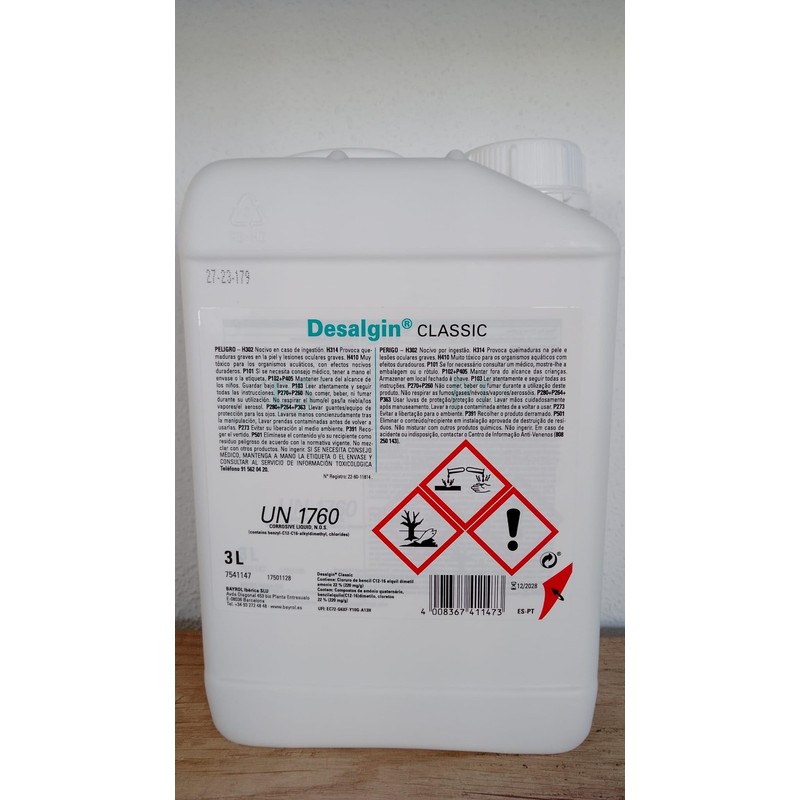 6 L Bayrol Desalgin Schaumarmes Algae Medium