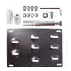ANTUKO Front Bumpe License Plate Tow Hook Mount Bracket Replacement
