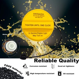 Gas Cap Fuel Cap Compatible with Chevy Express 1500 2500 3500 4500 Silverado 1500 2500 HD 3500 HD Suburban Tahoe GMC Savana 1500 2500 3500 4500 Sierra 1500 2500 HD 3500 HD Yukon XL Replaces# 22921366