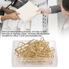 100Pcs Cute Planner Clips Innovative Design Anti Rust Electroplating Process