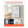 VEVOR 7-Day Programmable Thermostat, Home Thermostats for Radiant Underfloor Heating
