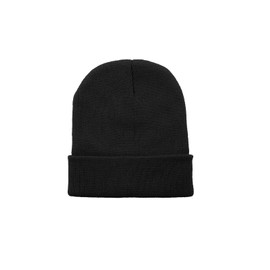 Century Star Men's Winter Beanie Hat - Stretchy Rib Knit Fabric, Warm, Soft and Breathable, black