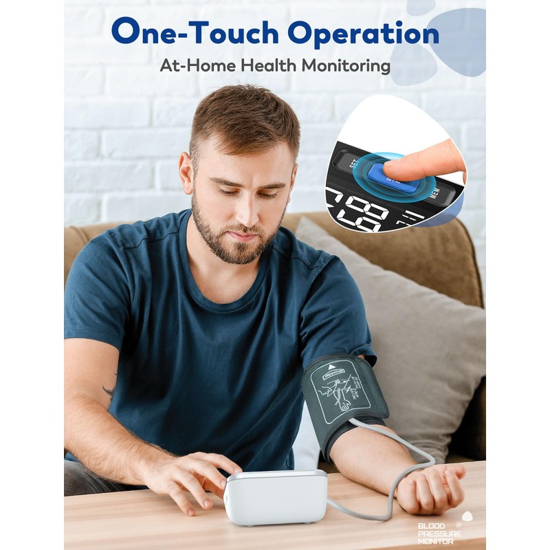 Blood Pressure Monitors for Home Use Upper Arm, Accurate Cuff