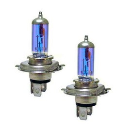 H4 8500k 60/55W Xenon Plasma-White Quartz Glass Bulbs (Ion coating) for Fog Light -High Beam - Low Beam SGP85K-H4