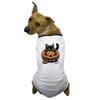 CafePress Pumpkin Cat Dog T Shirt Dog T-Shirt, Pet Clothing,