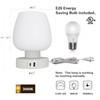 Touch Bedside Table Lamp Set of 2 - Modern Nightstand