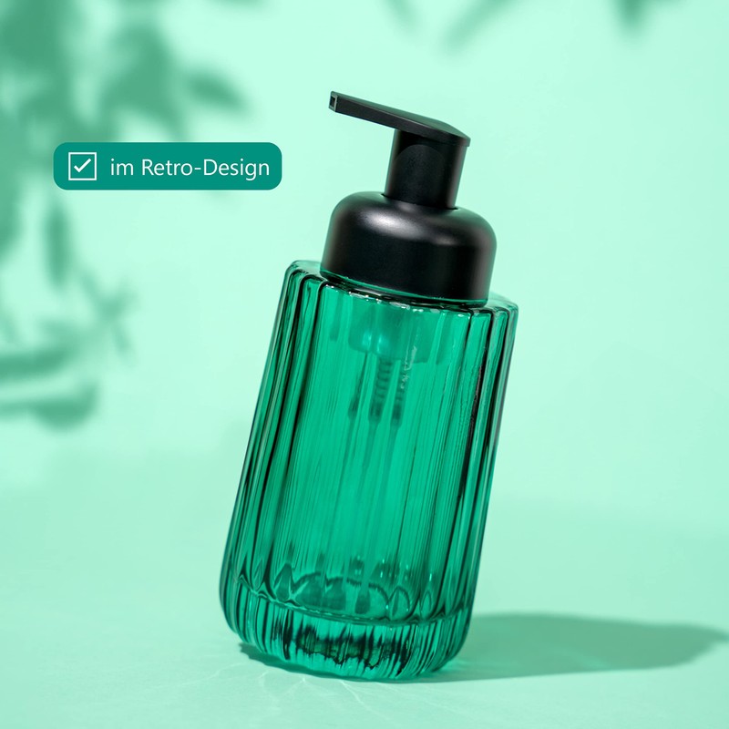bremermann Soap Dispenser, Foam Soap Dispenser for Soap (green)