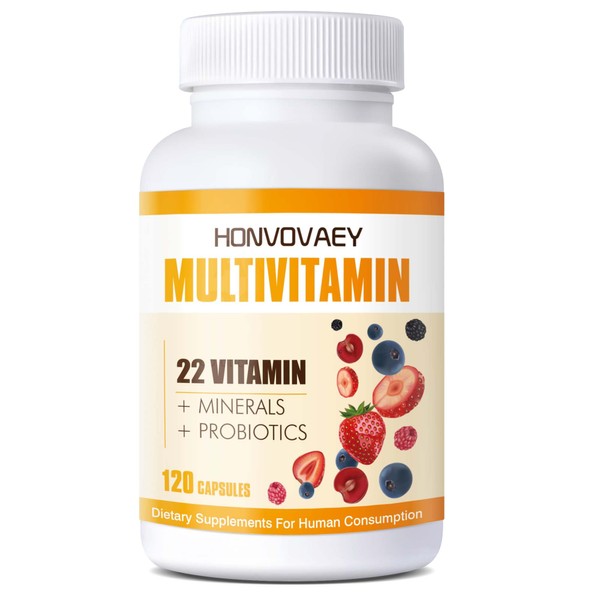 Generic Multivitamin Supplement, 26 Complex Vitamins & Minerals & Probiotics